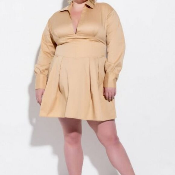 PLUS LET THEM KNOW LADY AND FLARE MINI DRESS ( BRAND NEW !!!! ) - Picture 2 of 8